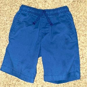 Boys blue khaki shorts